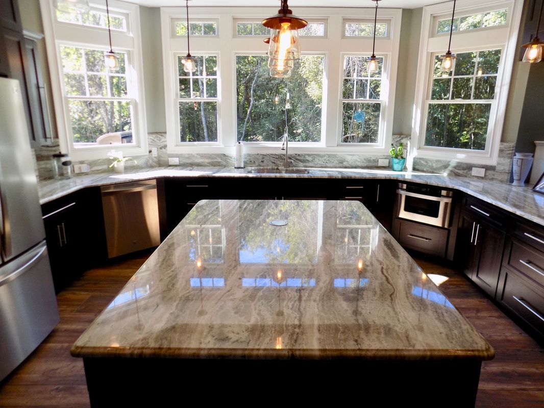 Ocean Beige Kitchen Countertops By Superior Granite Marble